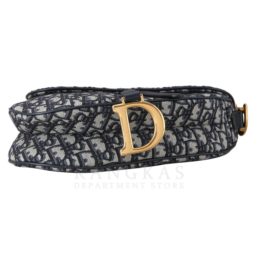 CHRISTIAN DIOR(USED)크리스찬디올 오블리크 새들 미디움 백